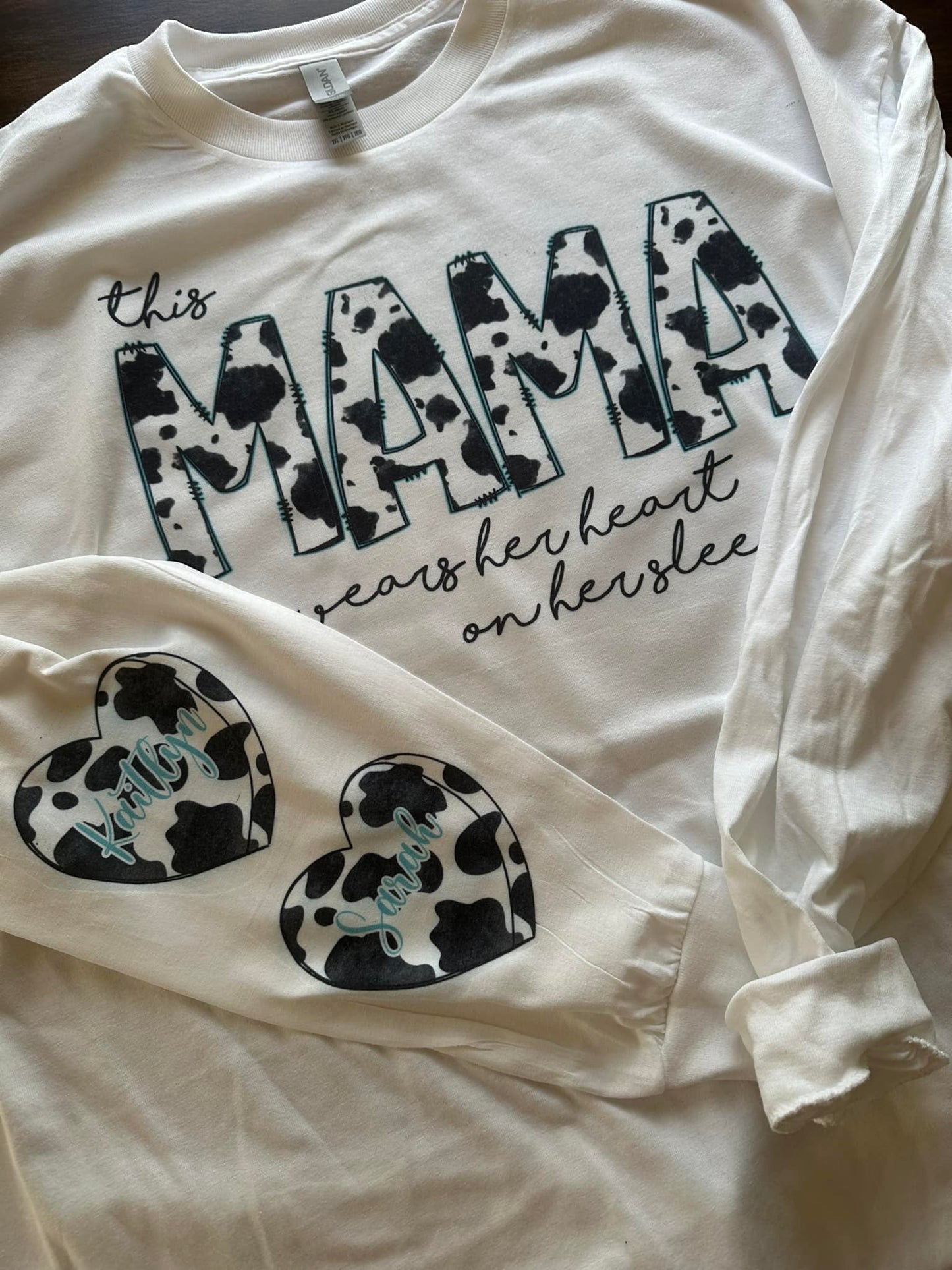 This Mama wears her Heart on her Sleeve